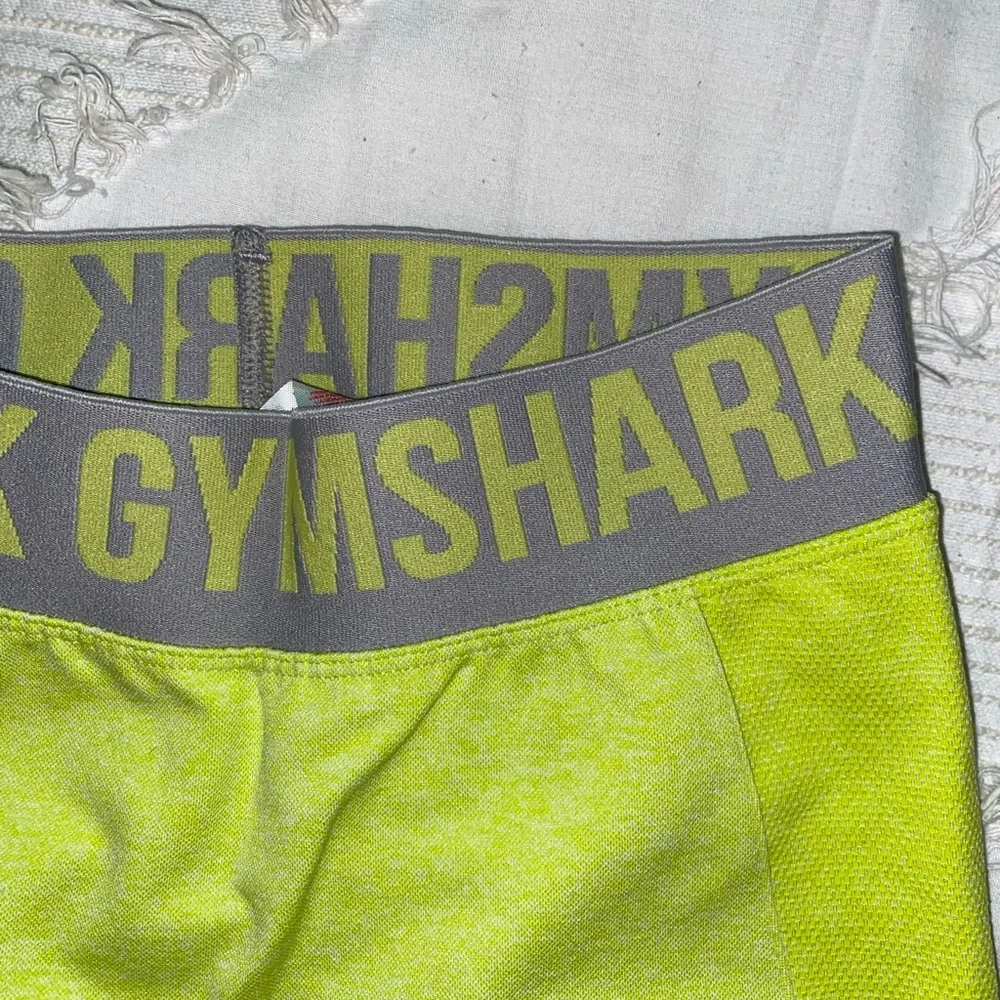 NWOT Lime Green Marl Gymshark Flex Shorts - Picture 4 of 7